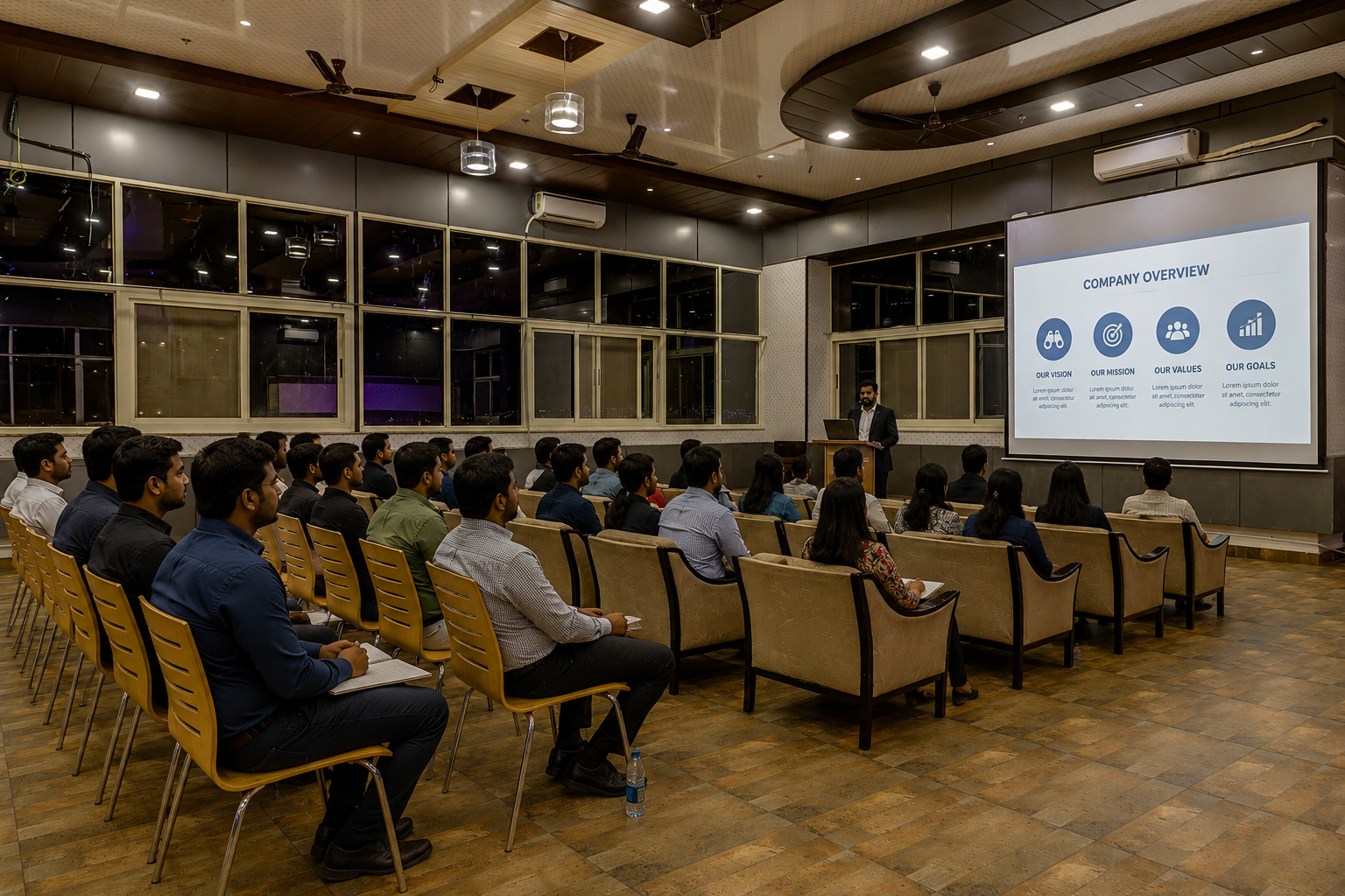 State-of-the-art conference hall